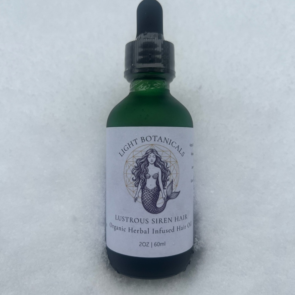 Light Botanicals Reiki infused Lustrous Siren Hair Oil